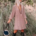 Printed Mini Dress